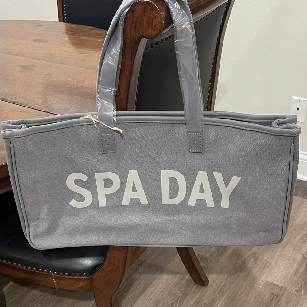 Gray Tote Bag